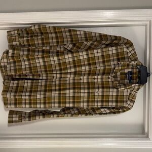 The Southern Shirt Company Plaid Button Down Shirt - Green and Brown